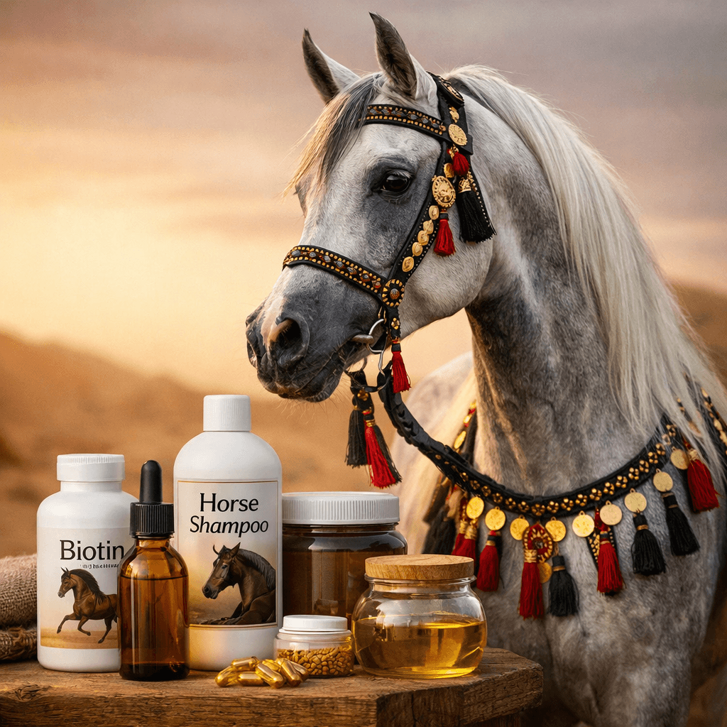 مواد العناية بالخيل